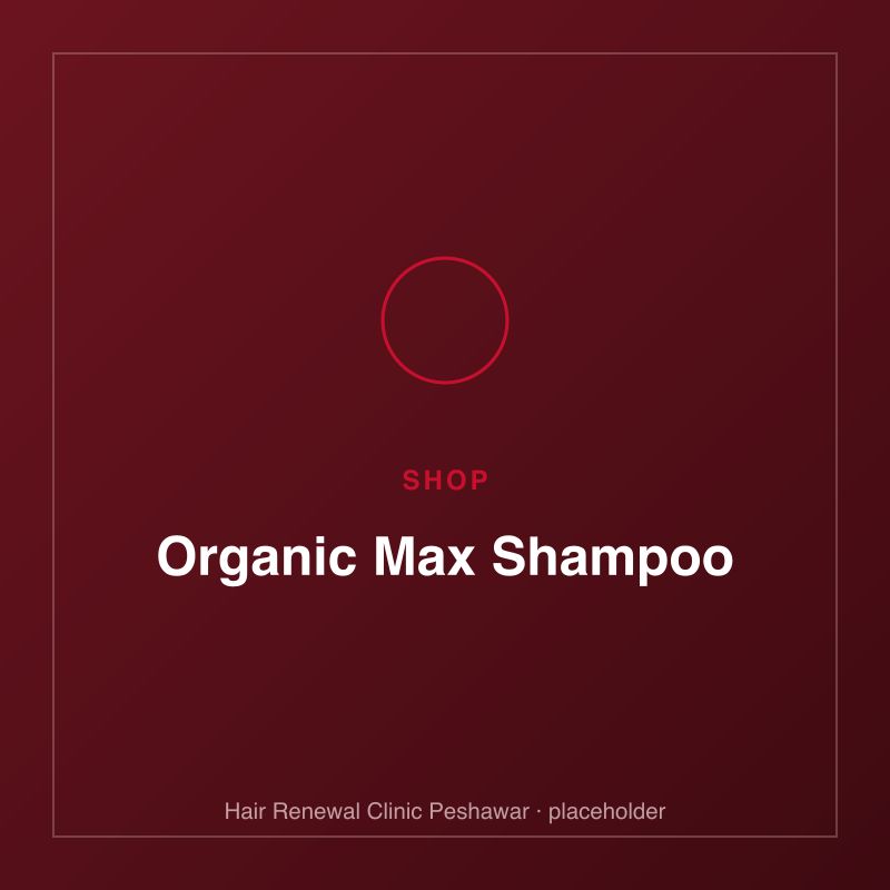 Organic Max Shampoo bottle